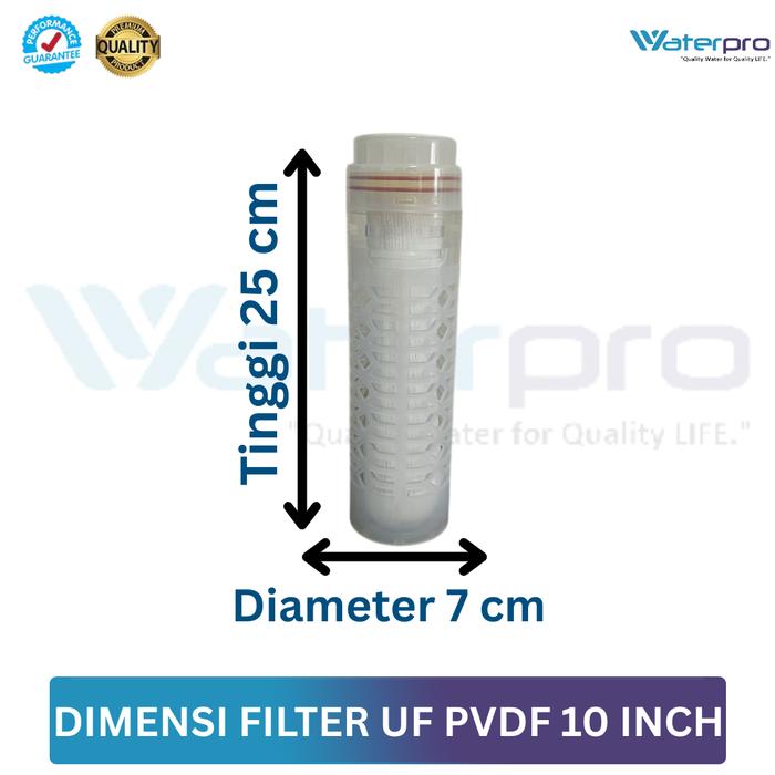 Filter Air Cartridge UF PVDF 10 Inch Waterpro