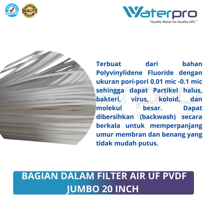 Filter Air UF PVDF Mini Jumbo 10 Inch Waterpro
