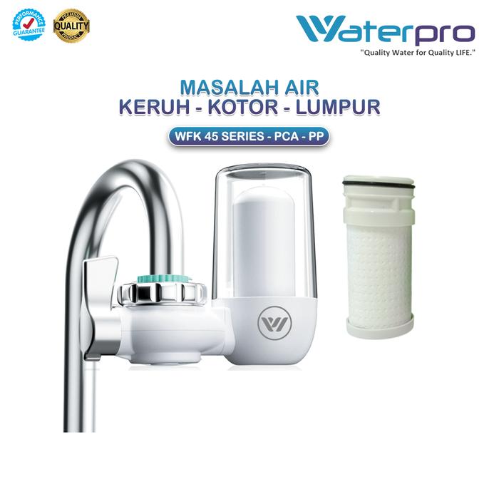 Filter Air Kran Wastafel WFK 45 - PCA Waterpro dengan 4 Media Filter