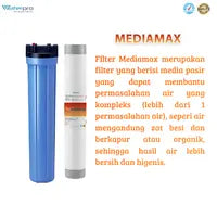 Paket Komplit Filter Air Pleated Membran PF-5 Waterpro
