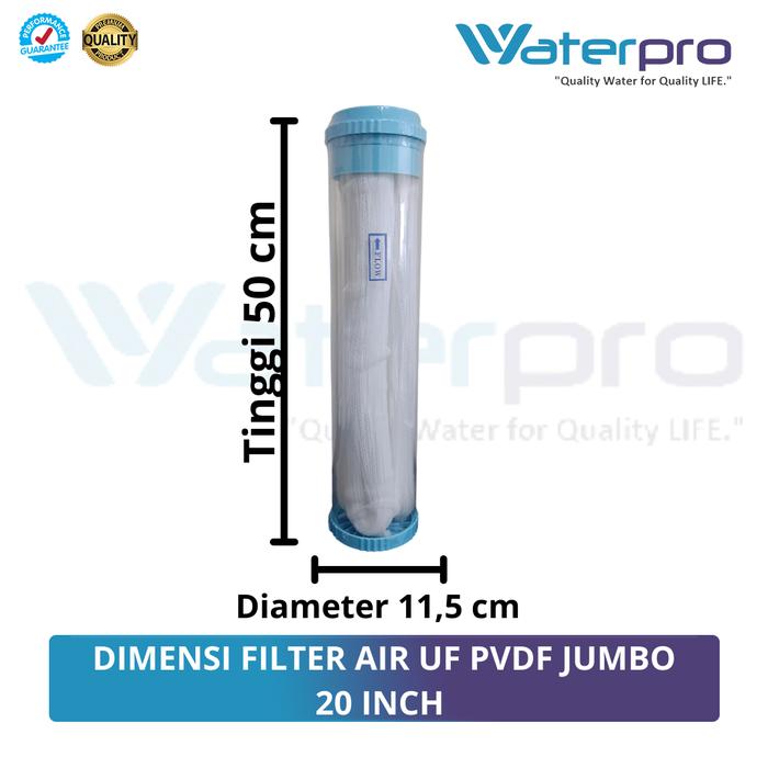 Filter Air UF PVDF Jumbo 20 Inch Waterpro