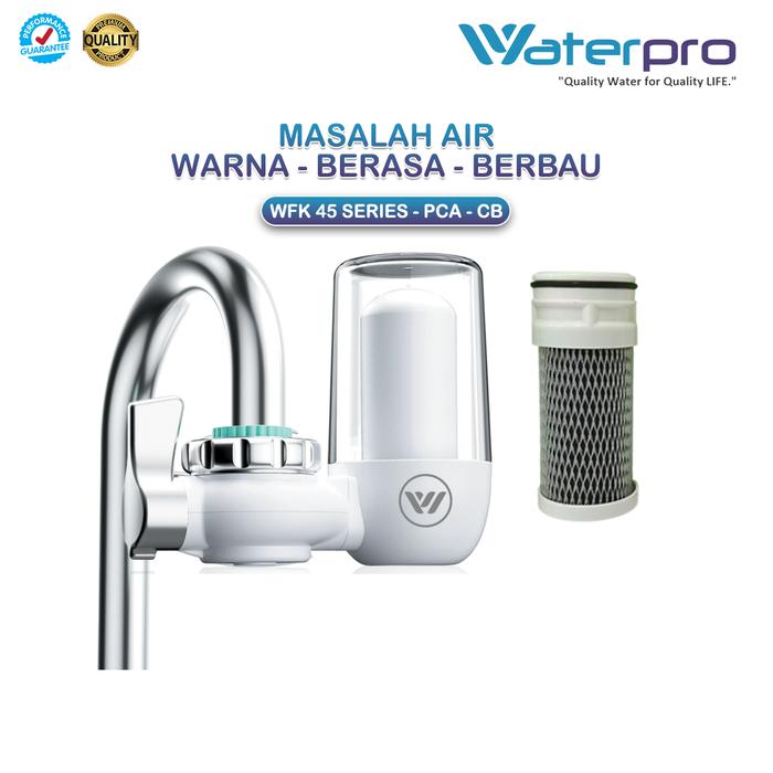Filter Air Kran Wastafel WFK 45 - PCA Waterpro dengan 4 Media Filter