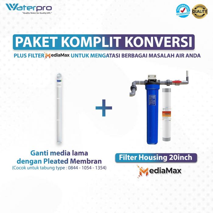Paket Konversi Filter Air Pleated Membran PF-5 Waterpro