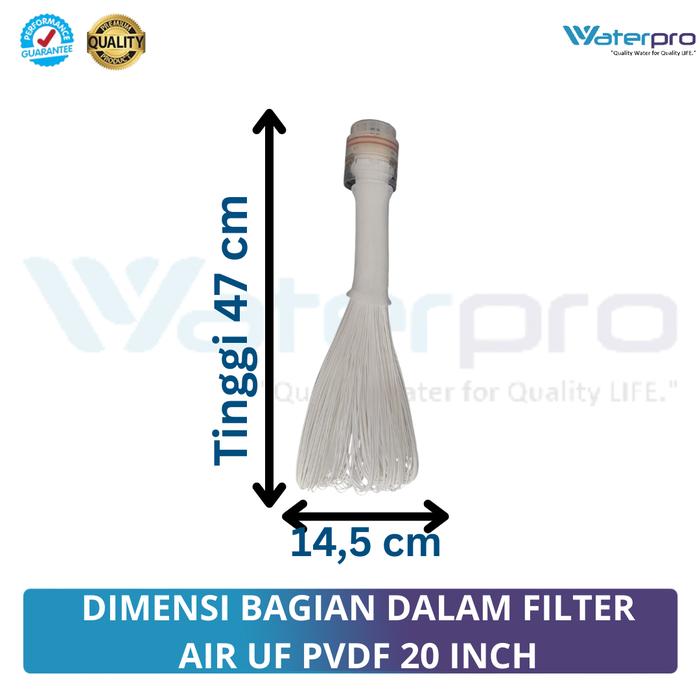 Filter Air Cartridge UF PVDF 20 Inch Waterpro