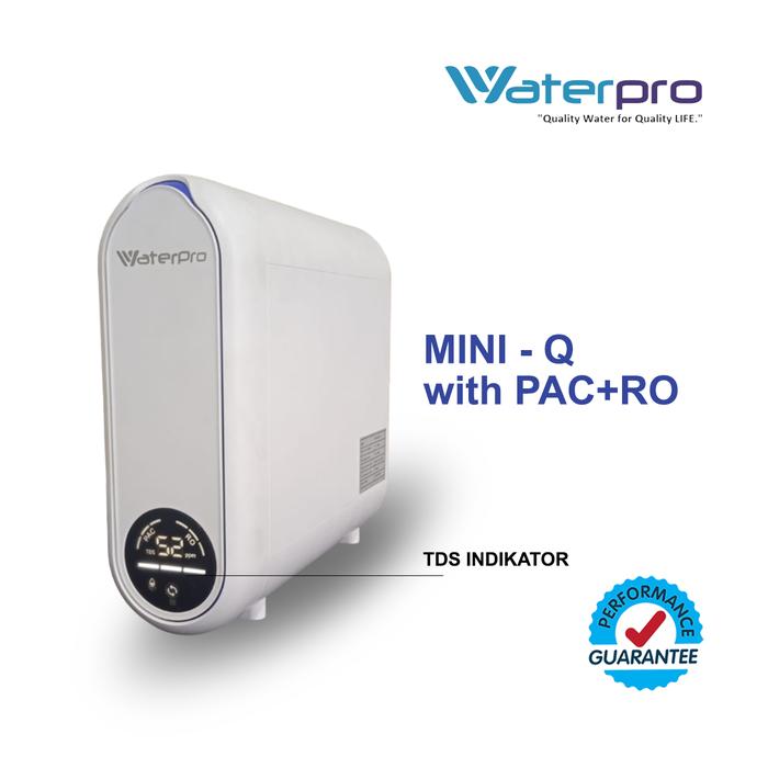 Filter Air Minum RO Mini Q Waterpro with PAC + 100 GPD RO