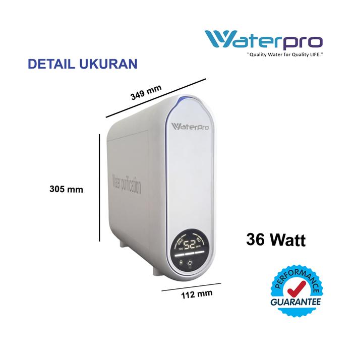 Filter Air Minum RO Mini Q Waterpro with PAC + 100 GPD RO