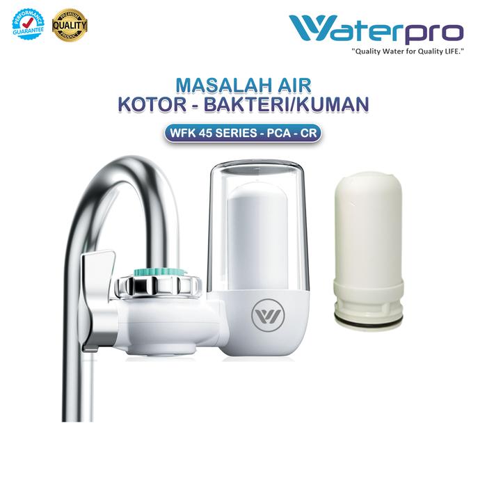 Filter Air Kran Wastafel WFK 45 - PCA Waterpro dengan 4 Media Filter