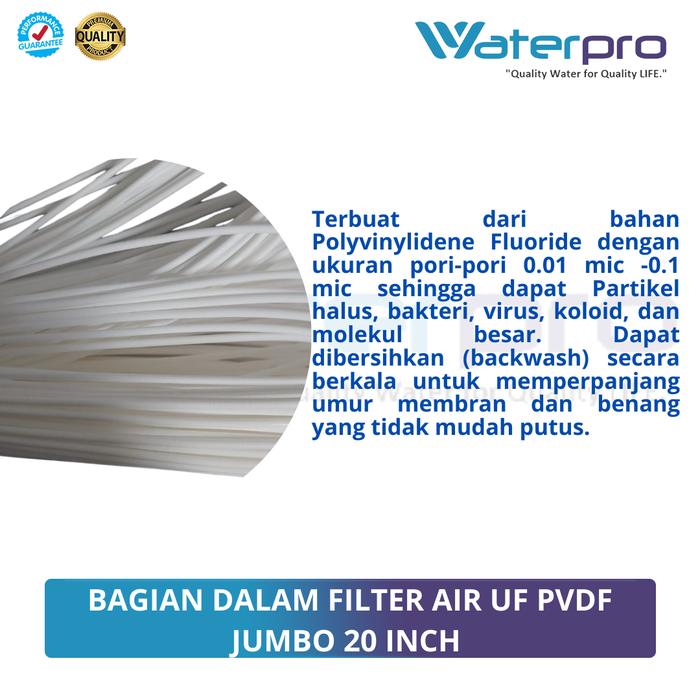 Filter Air UF PVDF Jumbo 20 Inch Waterpro